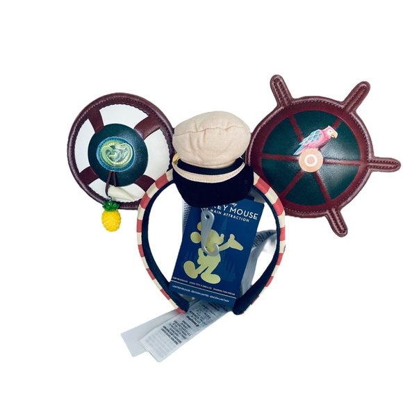 Disney Parks Mickey Mouse Main Attraction Jungle Cruise Ears Headband - Picture 3 of 13